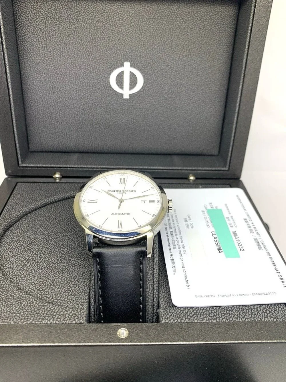 Baume & Mercier Men's Watch M0A10332 Classima Swiss Automatic White Dial 42mm